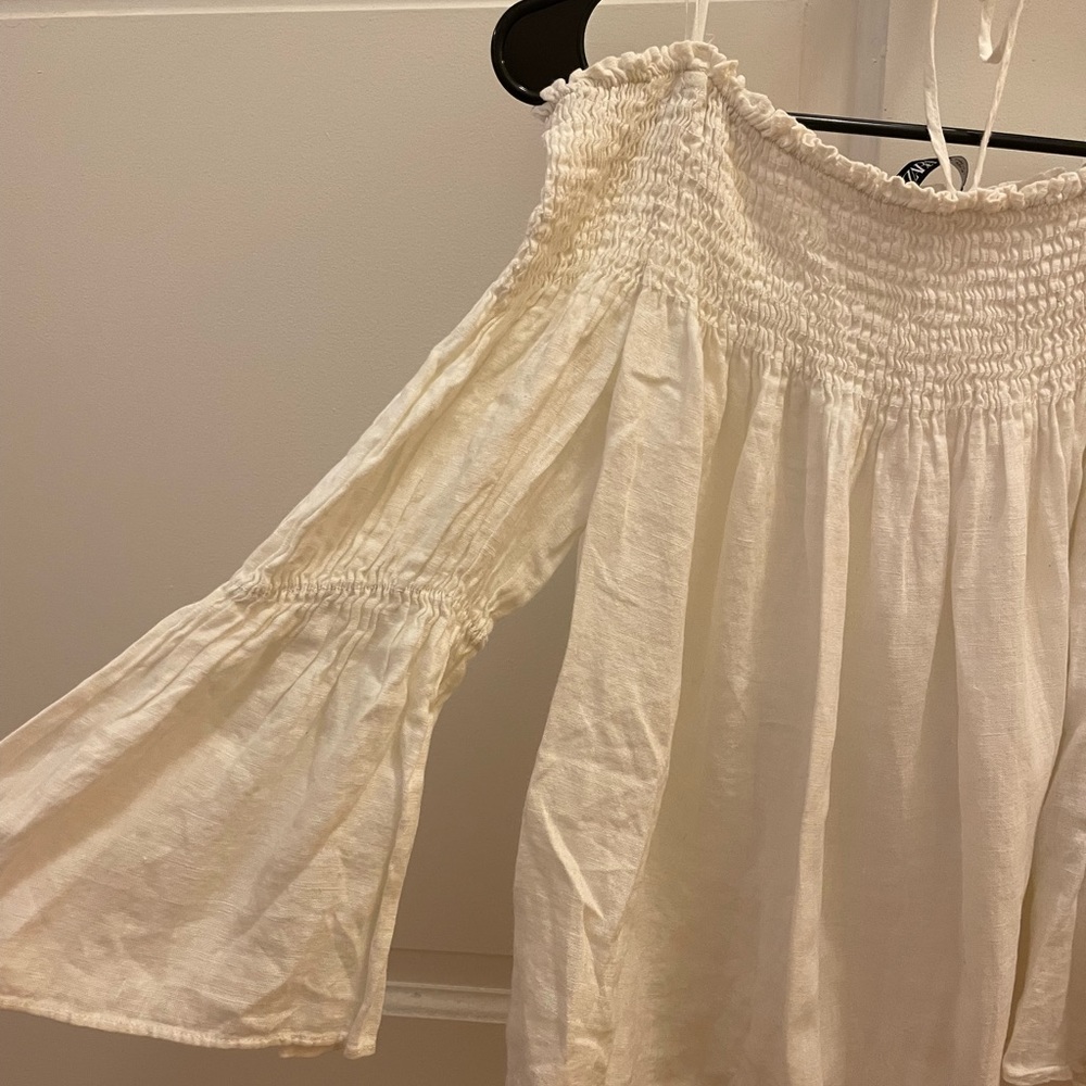 White Zara Top